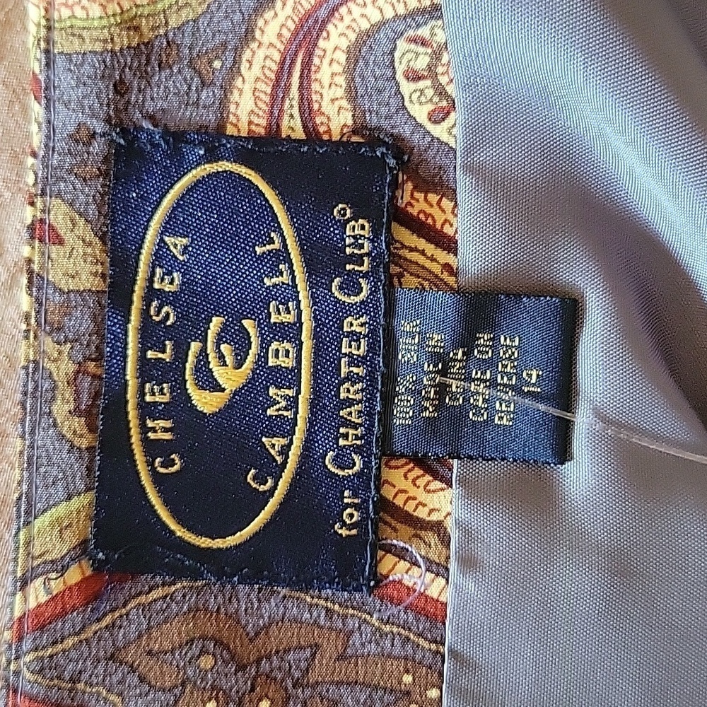 PAISLEY SILK WRAP SKIRT - Picture 6 of 7